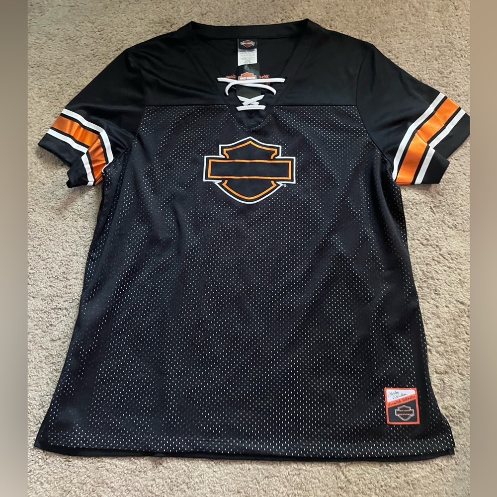 Harley-Davidson Vneck Jersey Shirt